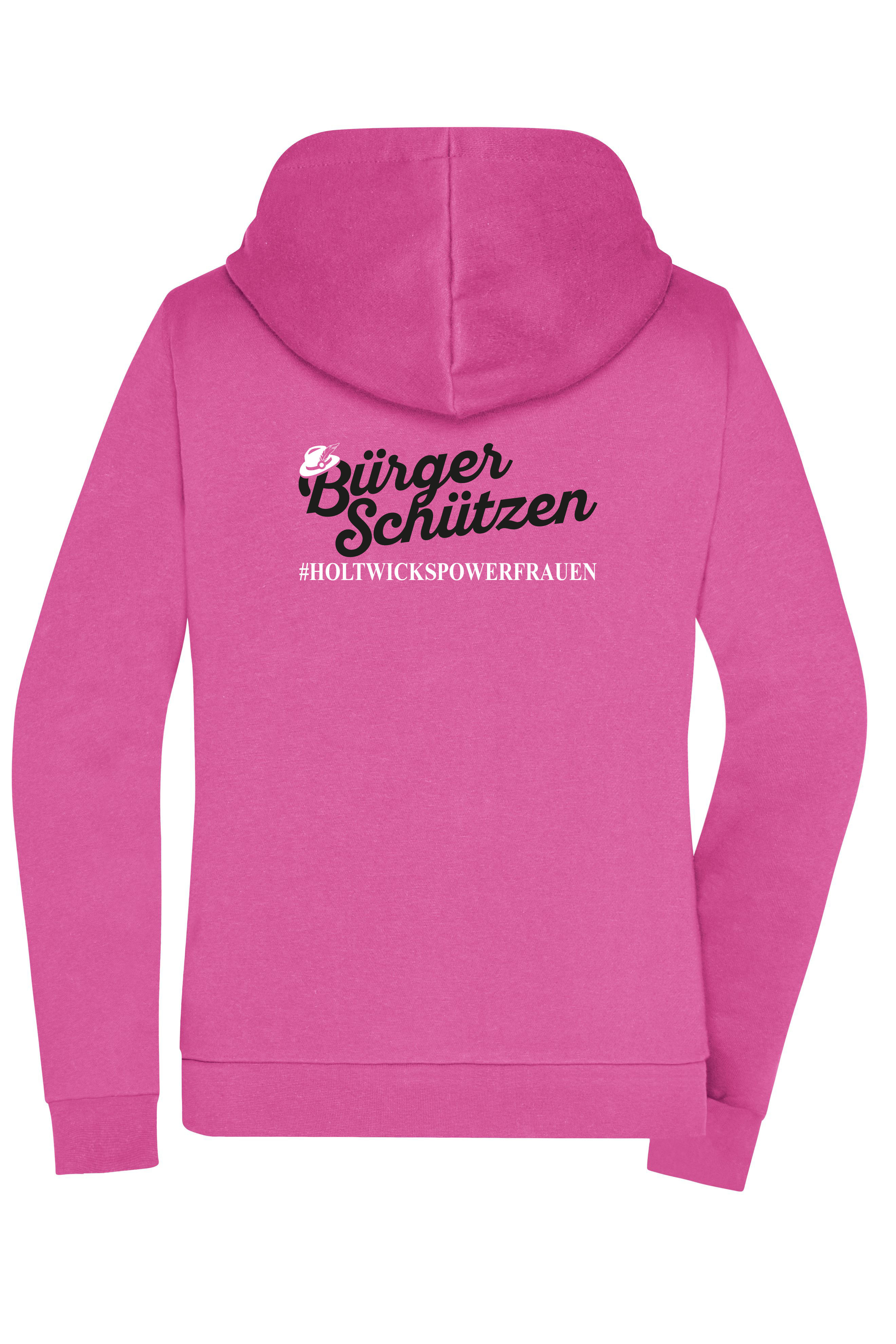 "#Holtwickspowerfrauen" Damen-Sweatjacke