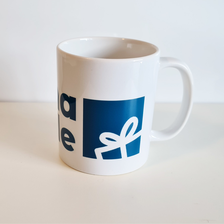 Tasse mit Logo