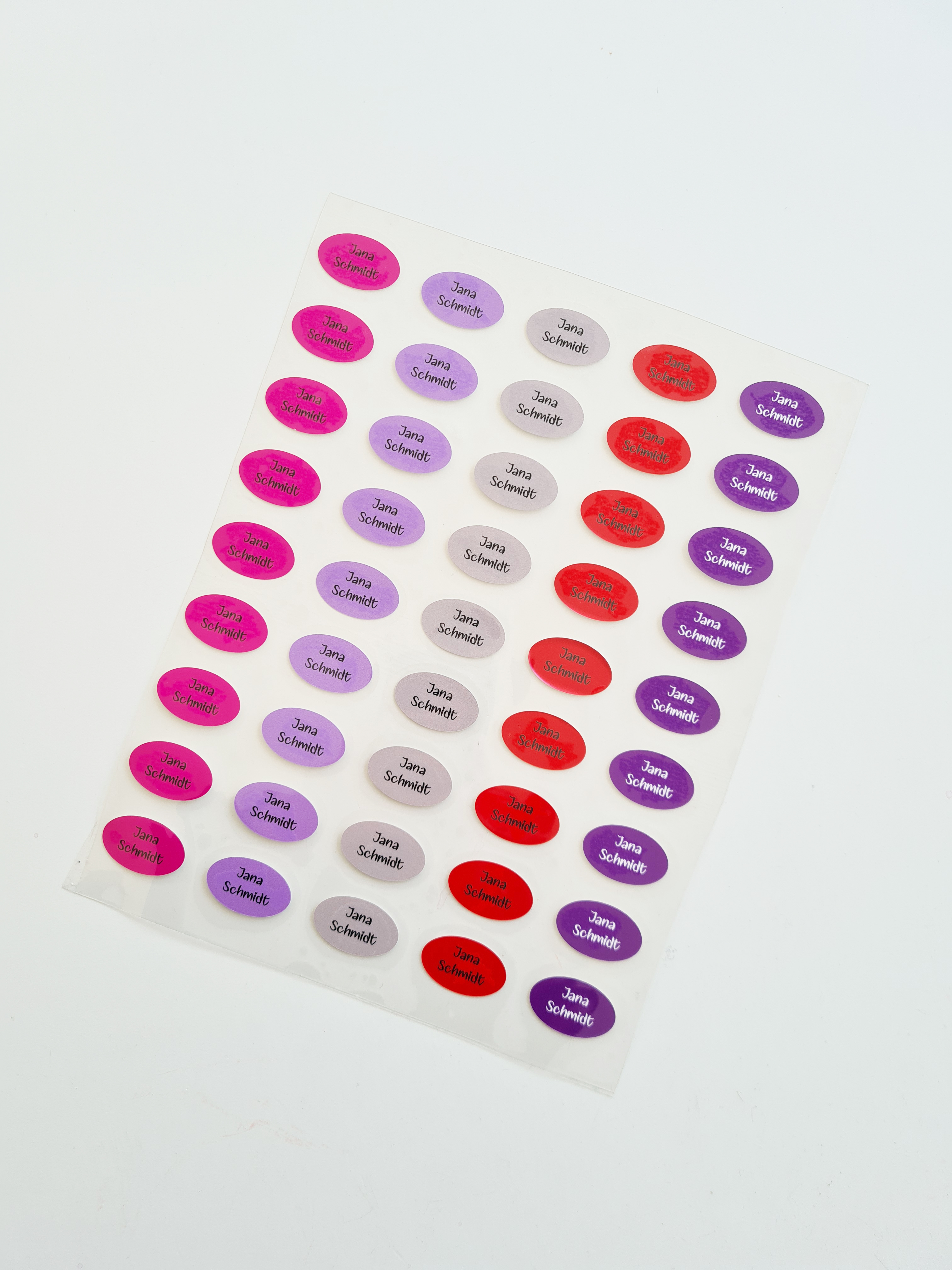 Bügeletiketten mit Name oder Größe Bügeletiketten mit Name oder Größe