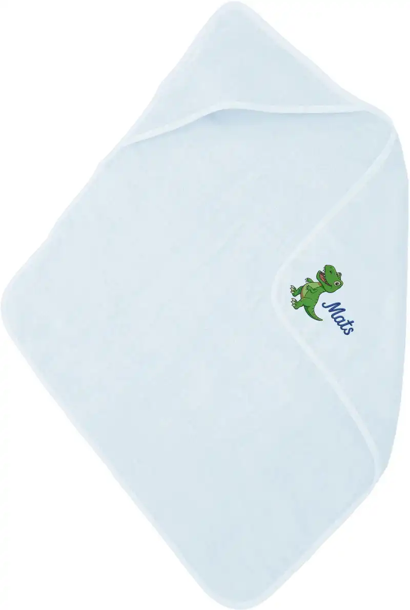 Baby-Handtuch mit Stick Baby-Handtuch mit Stick