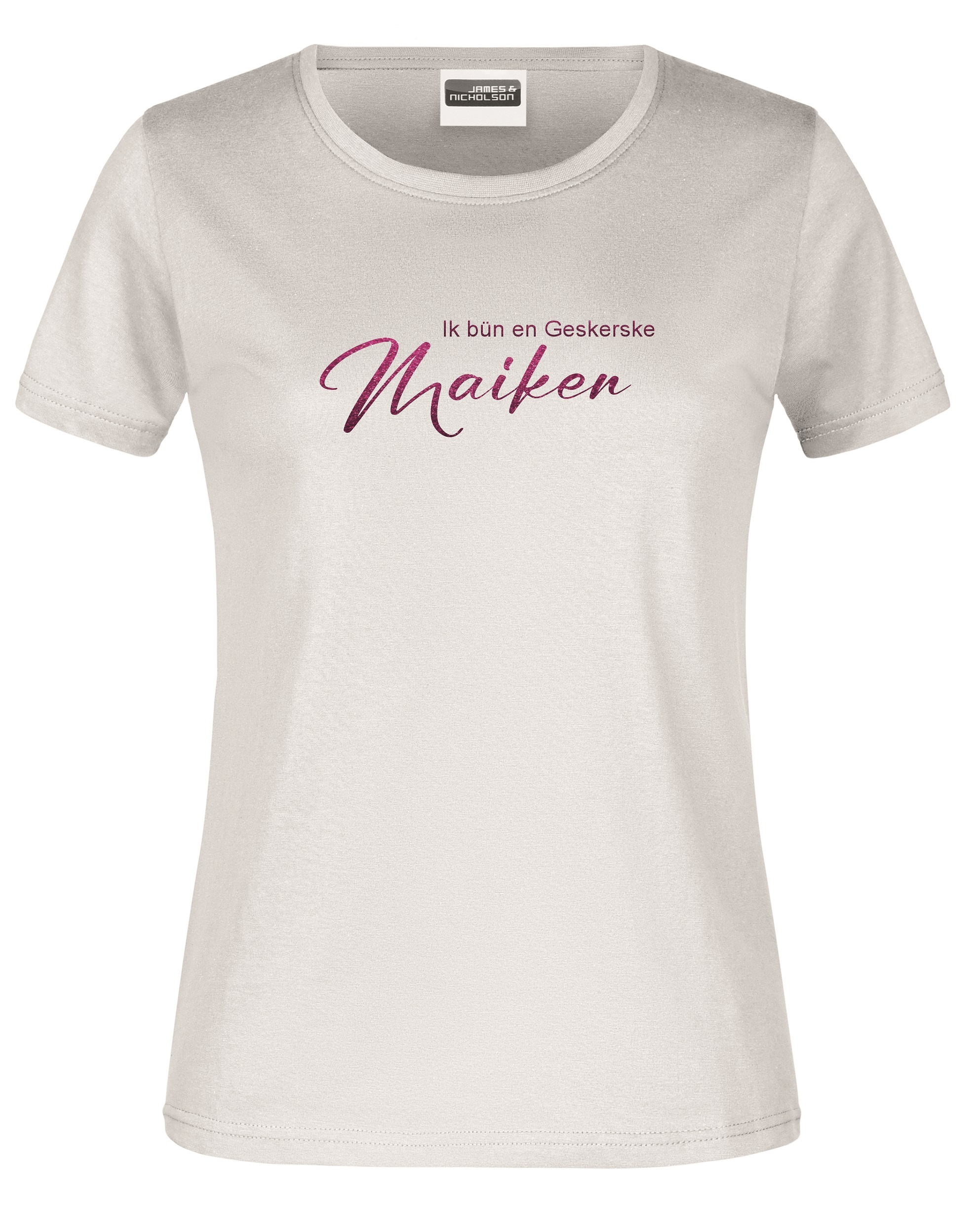 Damen-T-Shirt "Plattdeutsch"