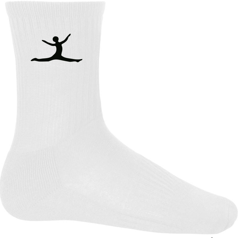 "Die-La-Hei" - Socken mit Spagatmännchen "Die-La-Hei" - Socken mit Spagatmännchen