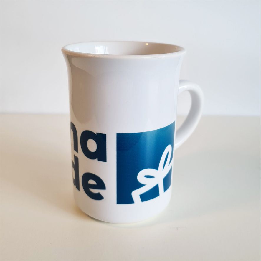 schmale Tasse inkl. Druck