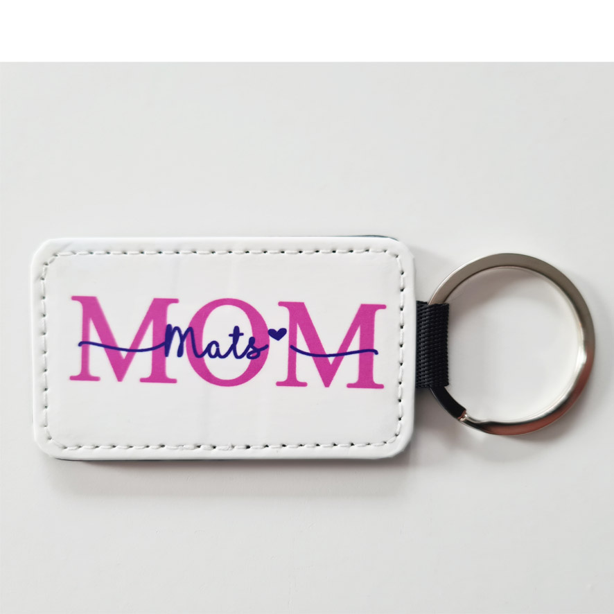 Lederschlüsselanhänger rund oder rechteckig Lederschlüsselanhänger rund oder rechteckig