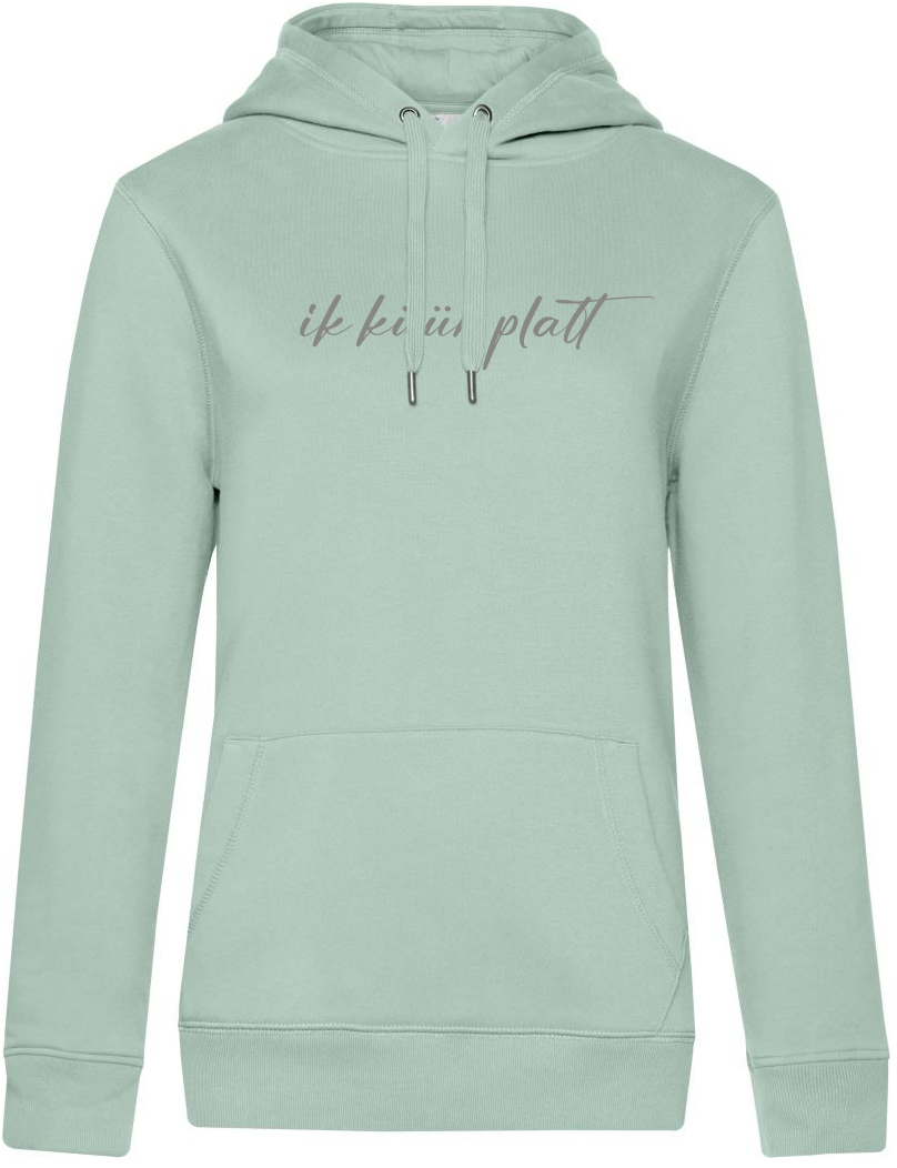 Damen-Hoodie "Ik küür Platt" 
