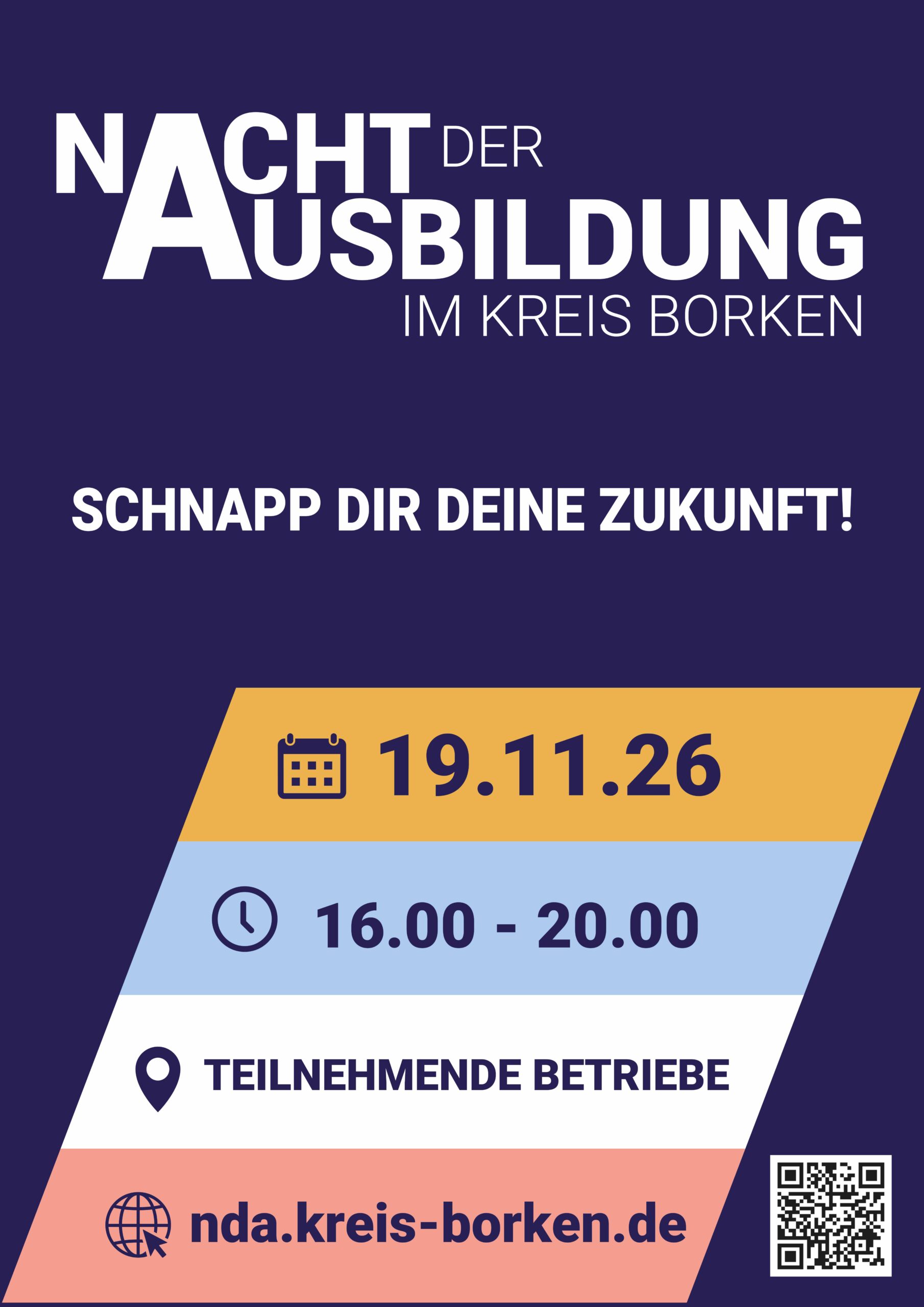 Poster "Nacht der Ausbildung"