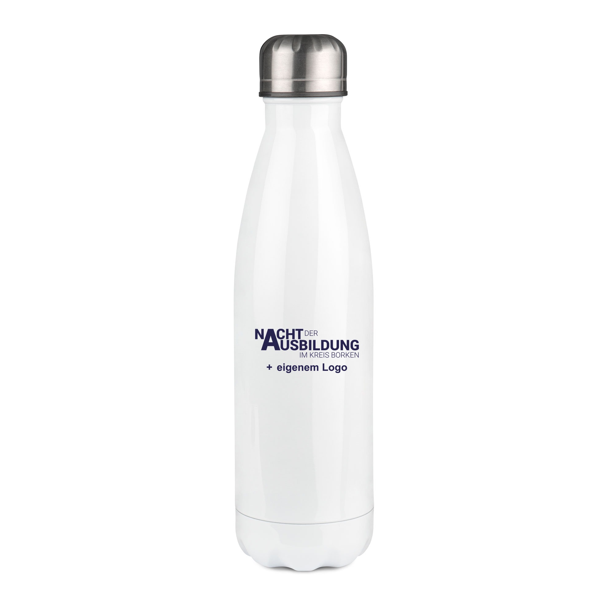 Thermoflasche "Nacht der Ausbildung" + eigenem Logo