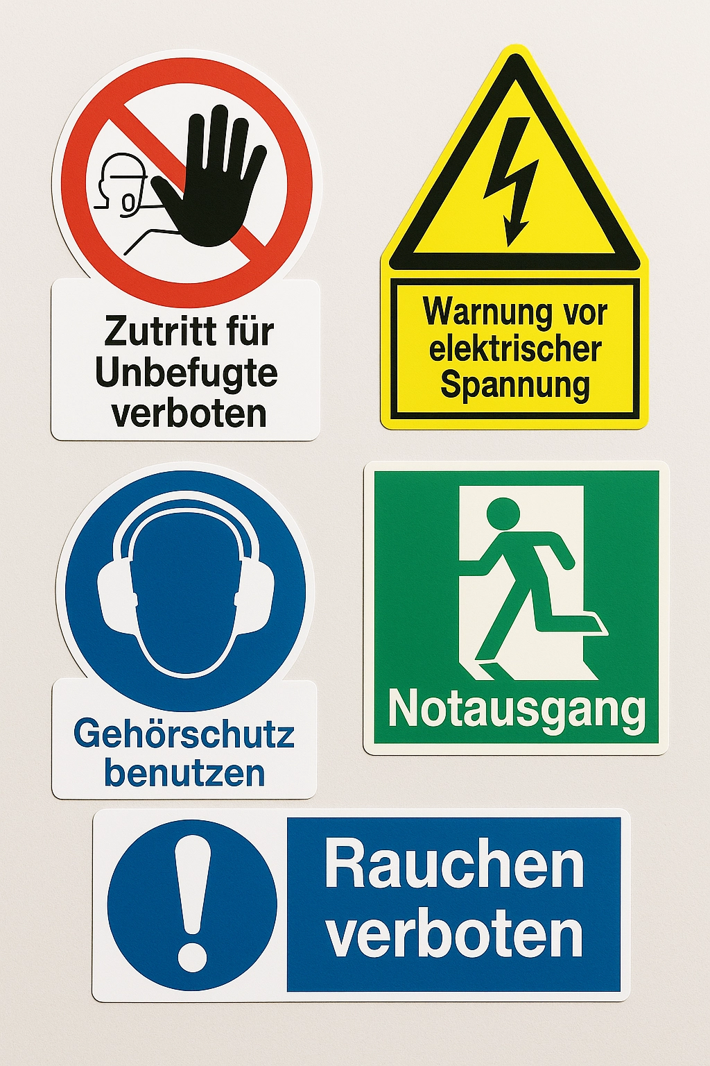 Aufkleber konturgeschnitten für den Außenbereich mit eigenem Logo, Design oder Foto