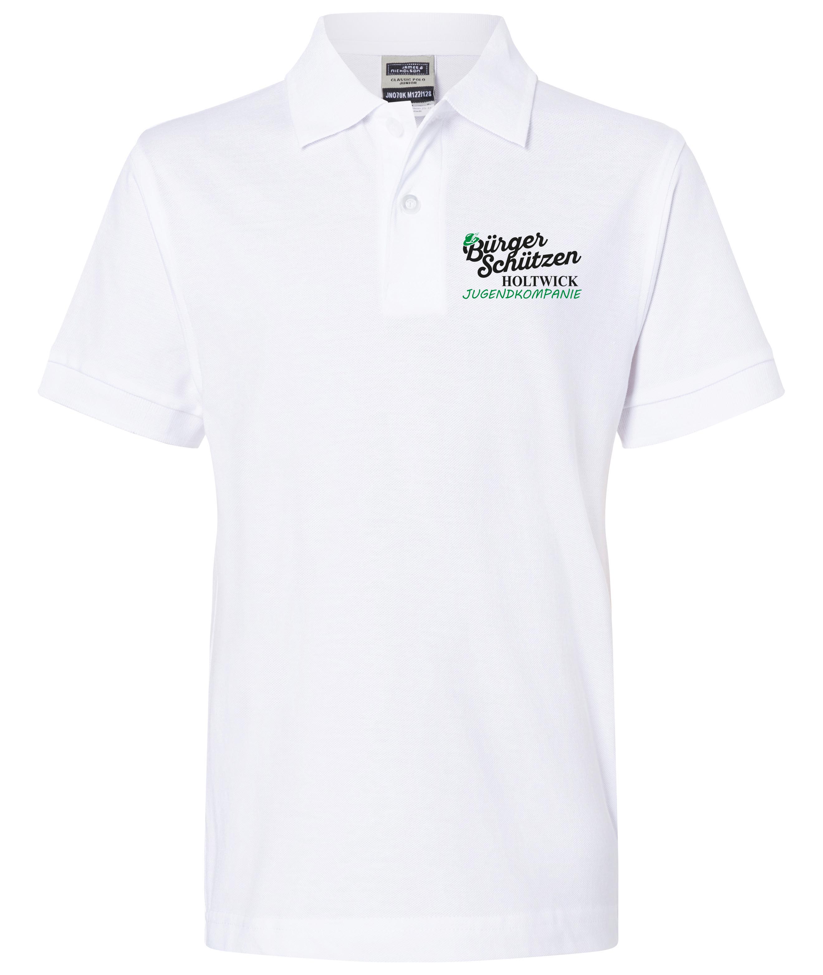 "Bürgerschützen Holtwick" - Kinder-Polo-Shirt