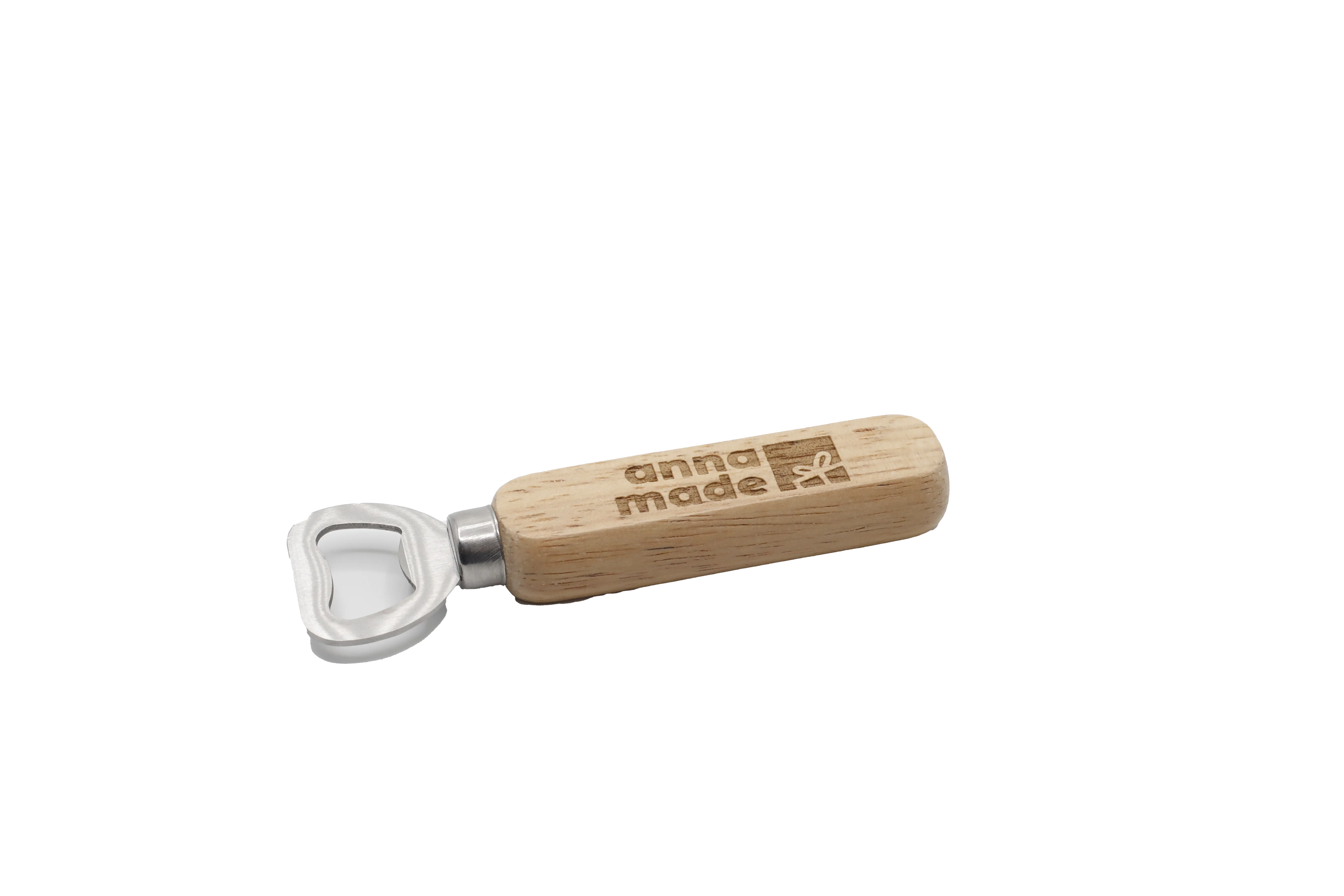 Flaschenöffner mit Holzgriff und Gravur Flaschenöffner mit Holzgriff und Gravur