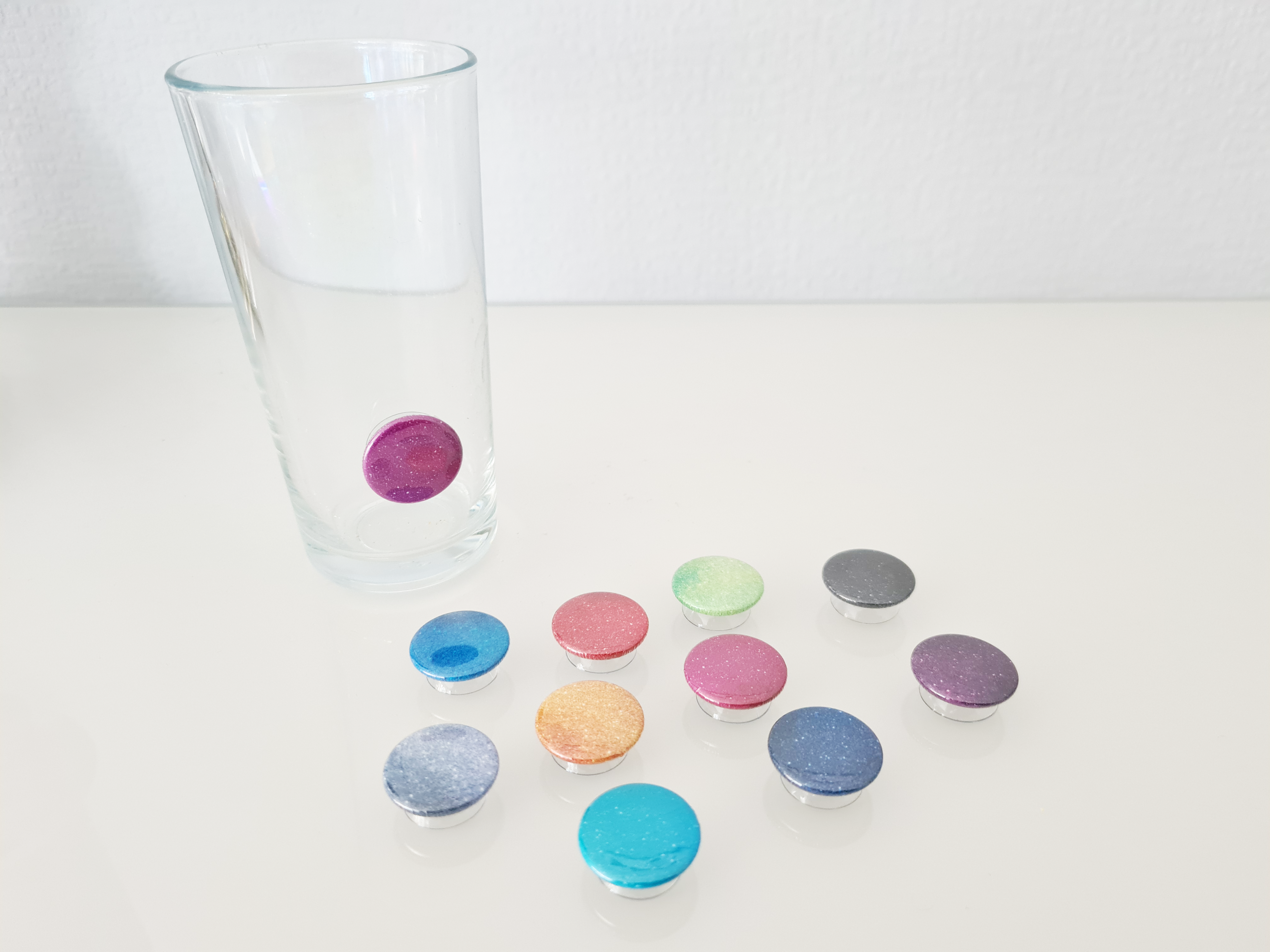 PROST-it Glasmarkierer Set "Glitzer" für Gläser oder Flaschen PROST-it Glasmarkierer Set "Glitzer" für Gläser oder Flaschen