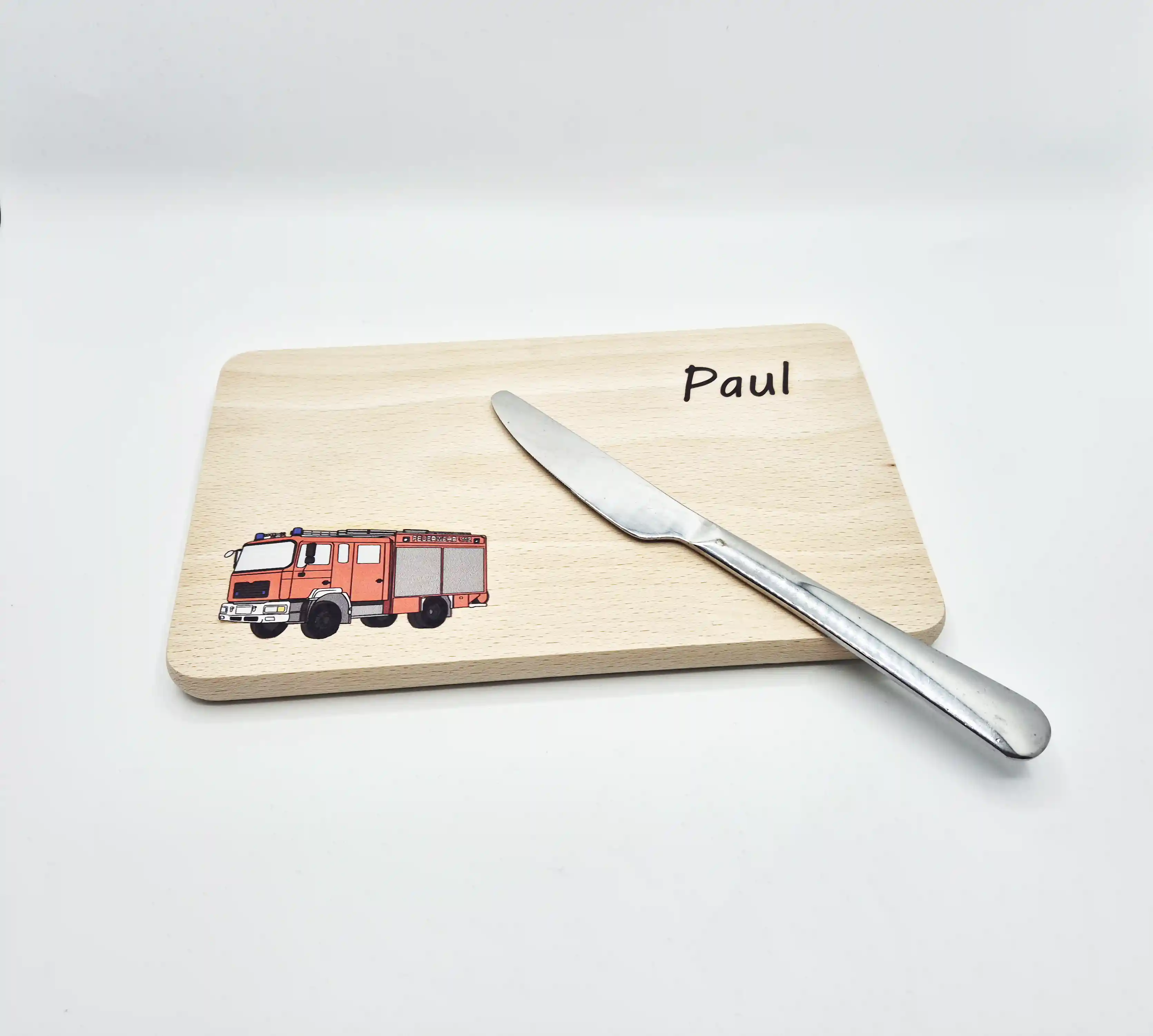 Frühstücksbrettchen / Holzschneidebrett mit Wunschmotiv und Namen bedruckt Frühstücksbrettchen / Holzschneidebrett mit Wunschmotiv und Namen bedruckt
