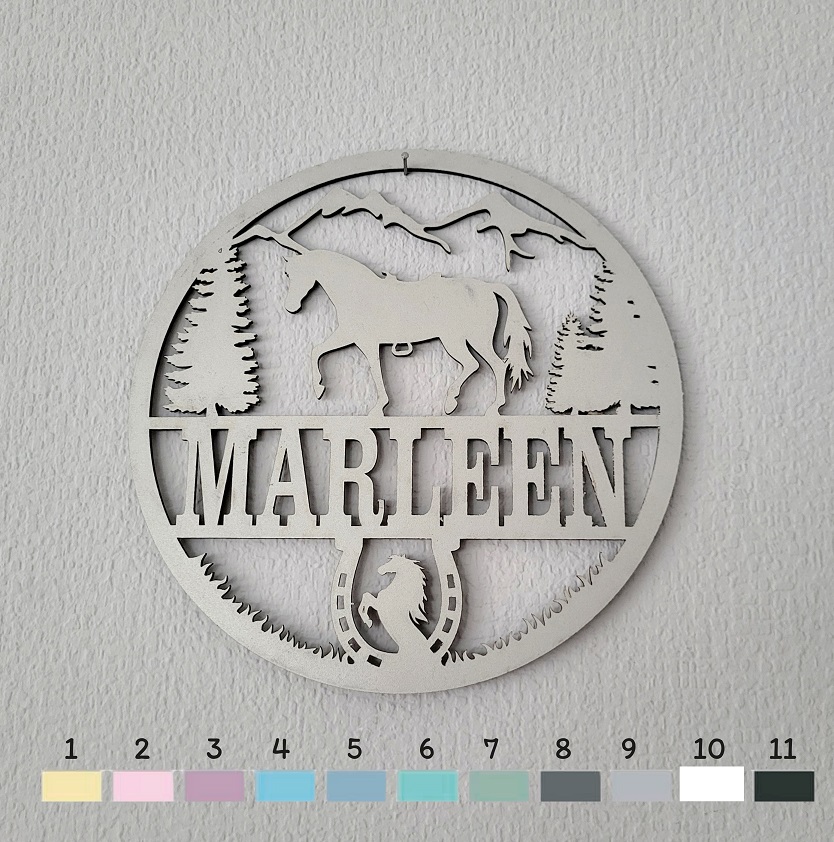 Wandbild für Kinder mit Name Wandbild für Kinder mit Name