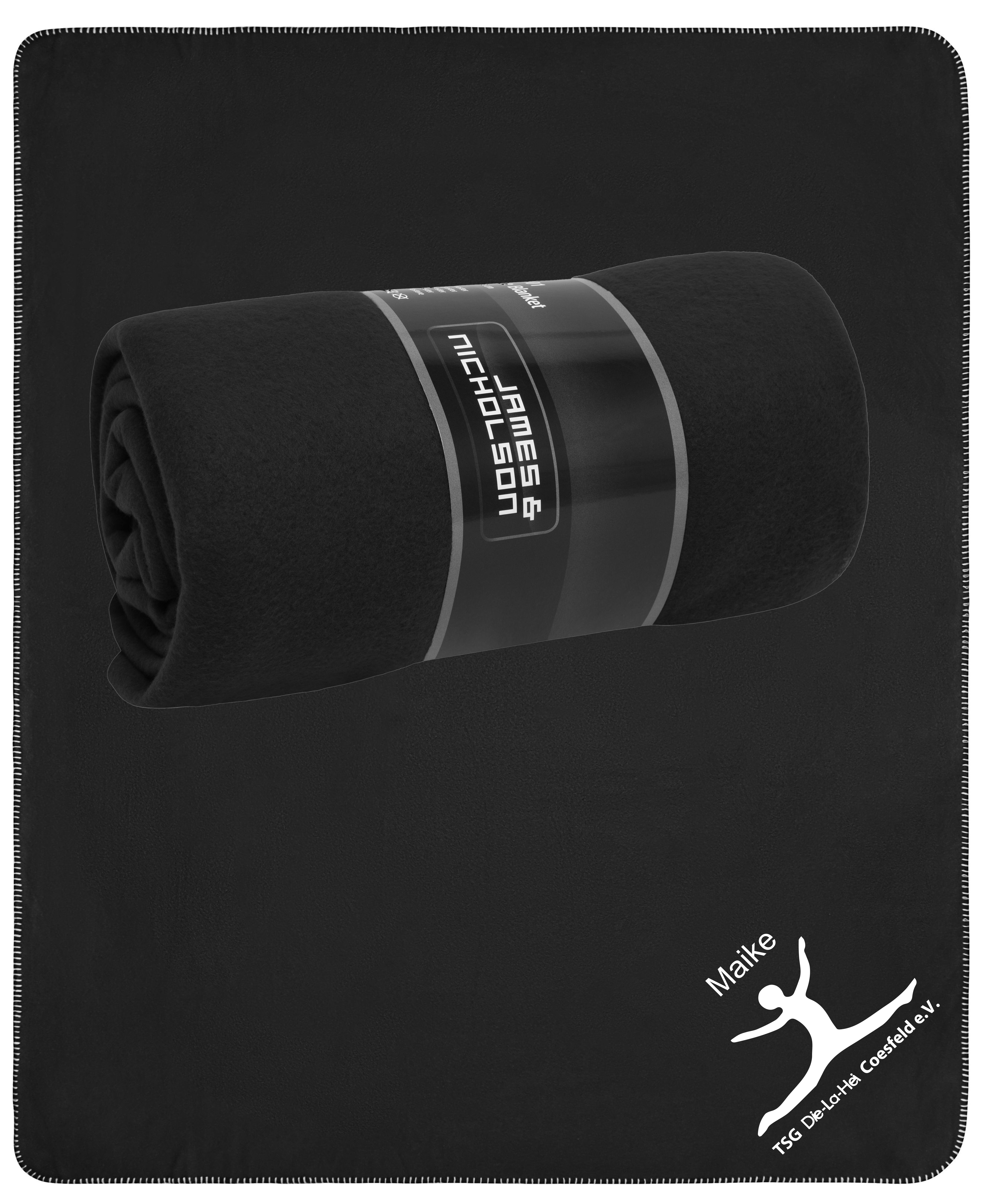 "Die-La-Hei" - Wolldecke mit Name "Die-La-Hei" - Wolldecke mit Name