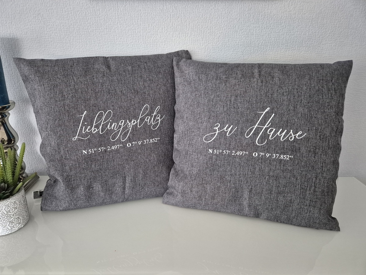 Outdoor-Kissen inkl. Druck