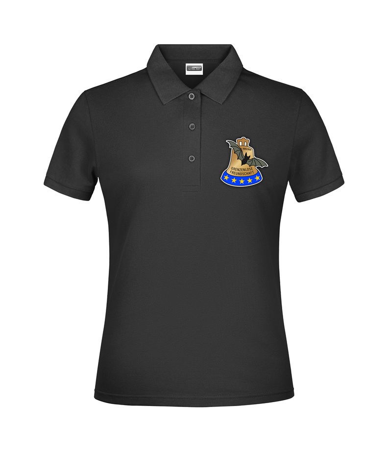 ""Grenzenlose Freundschaft" - Damen-Poloshirt