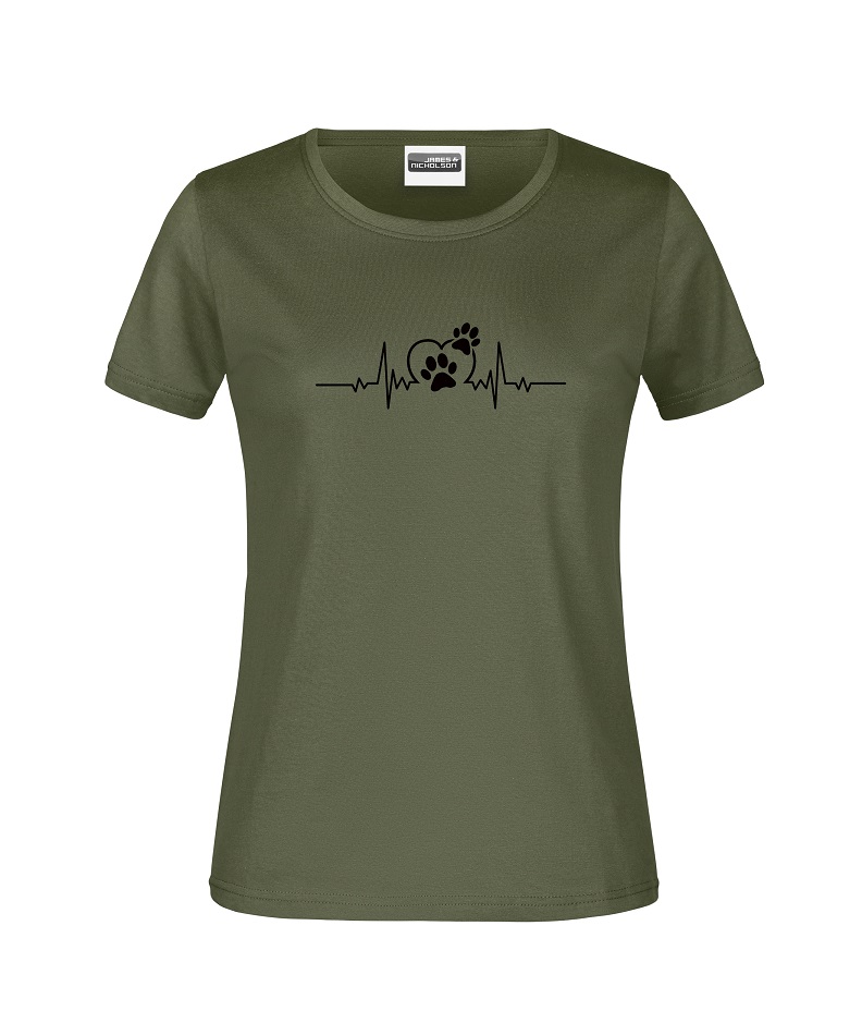 Damen-T-Shirt "Heartbeat" Damen-T-Shirt "Heartbeat"