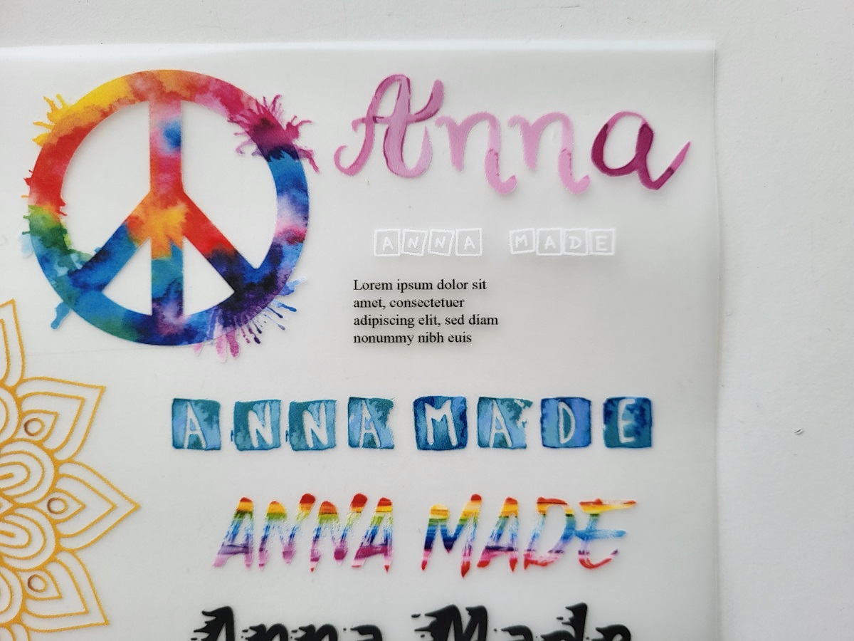 DTF-Ausdruck / filigrane Bügelbilder / Transferdruck für Textilien / Patches DTF-Ausdruck / filigrane Bügelbilder / Transferdruck für Textilien / Patches