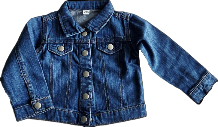 Jeansjacke für Kinder inkl. Stick