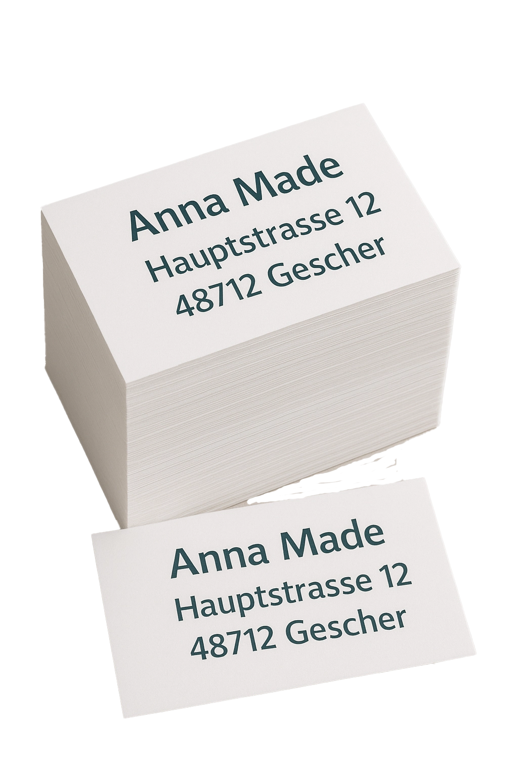 Aufkleber rechteckig für den Innenbereich mit eigenem Logo, Design oder Foto Aufkleber rechteckig für den Innenbereich mit eigenem Logo, Design oder Foto