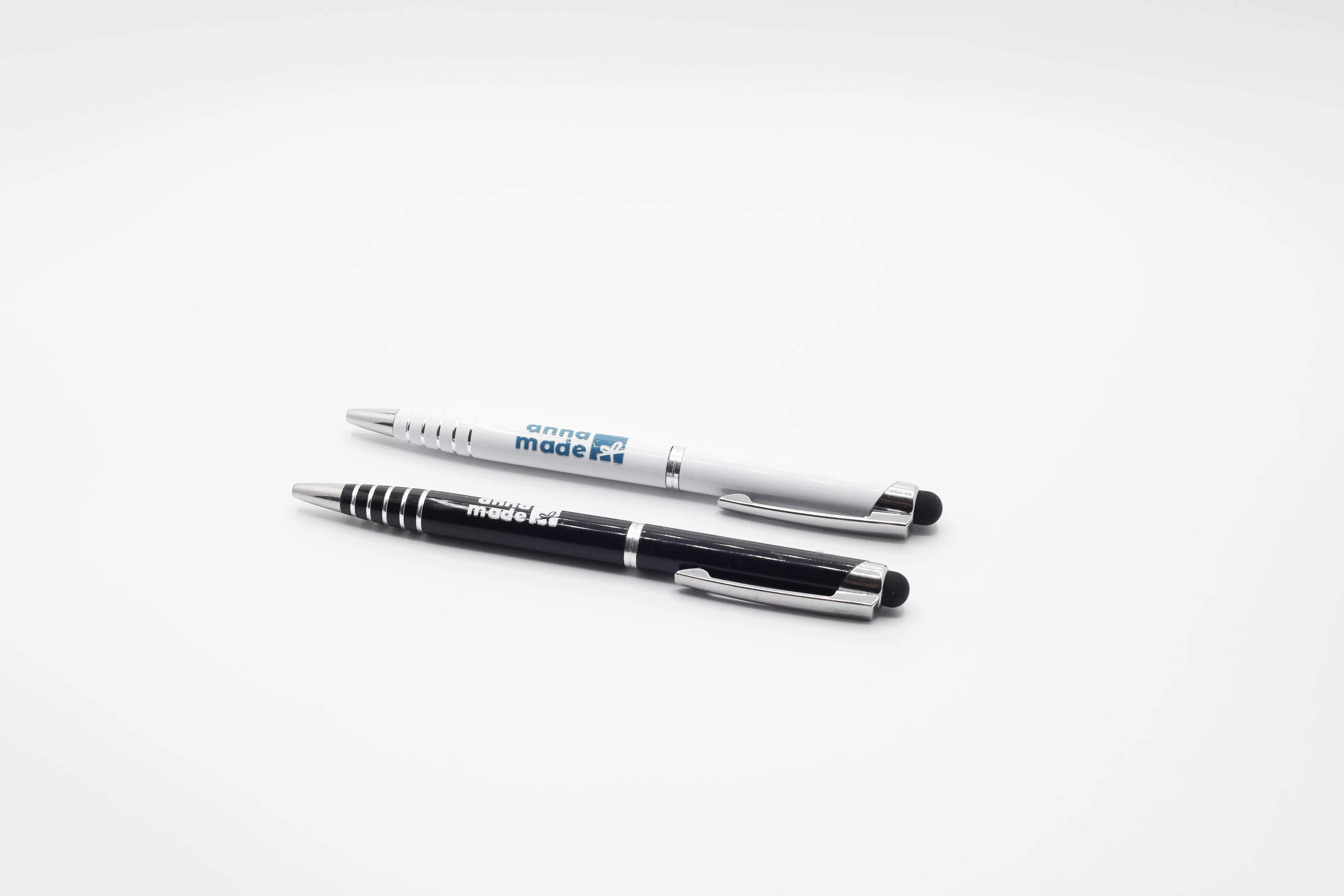 Drehkugelschreiber mit Stylus inkl. Logo-Druck Drehkugelschreiber mit Stylus inkl. Logo-Druck