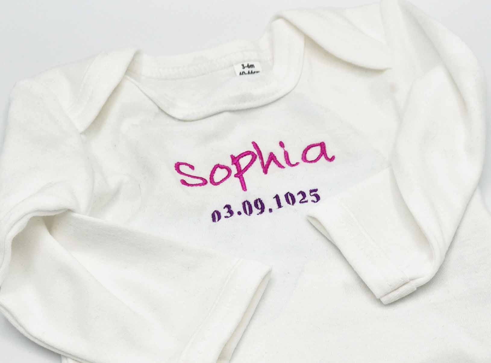 Baby-Body/ Baby-Strampler inkl. Stick