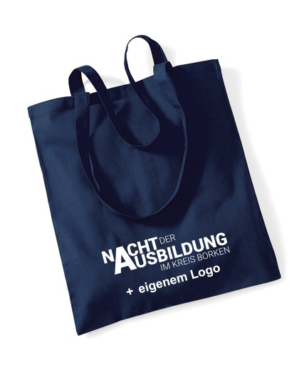 Baumwollbeutel "Nacht der Ausbildung" + eigenem Logo