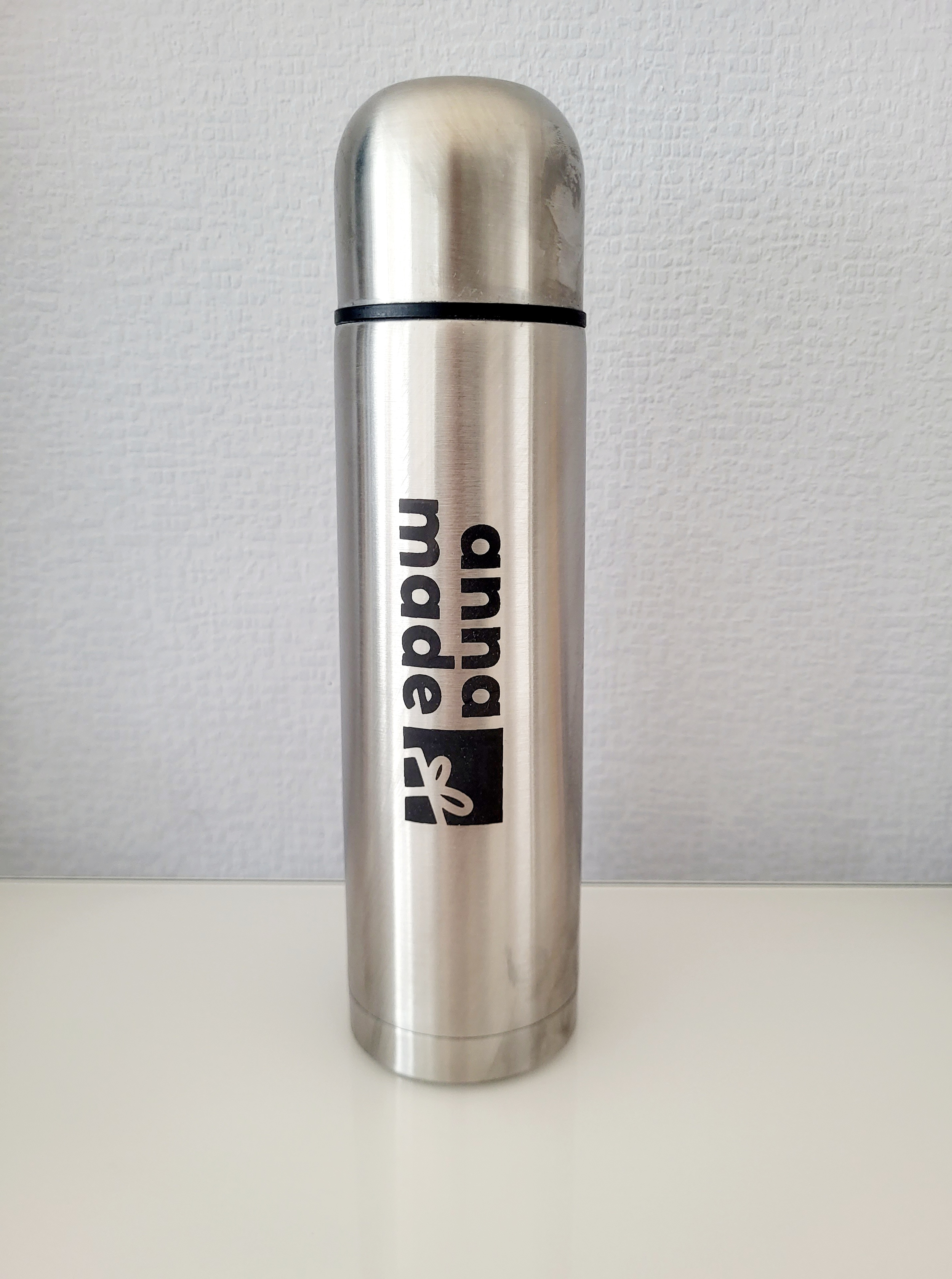 Thermosflasche aus Edelstahl  / Personalisierte Trinkflasche/ individuell gestaltet mit Gravur/ Thermosflasche 400ml 