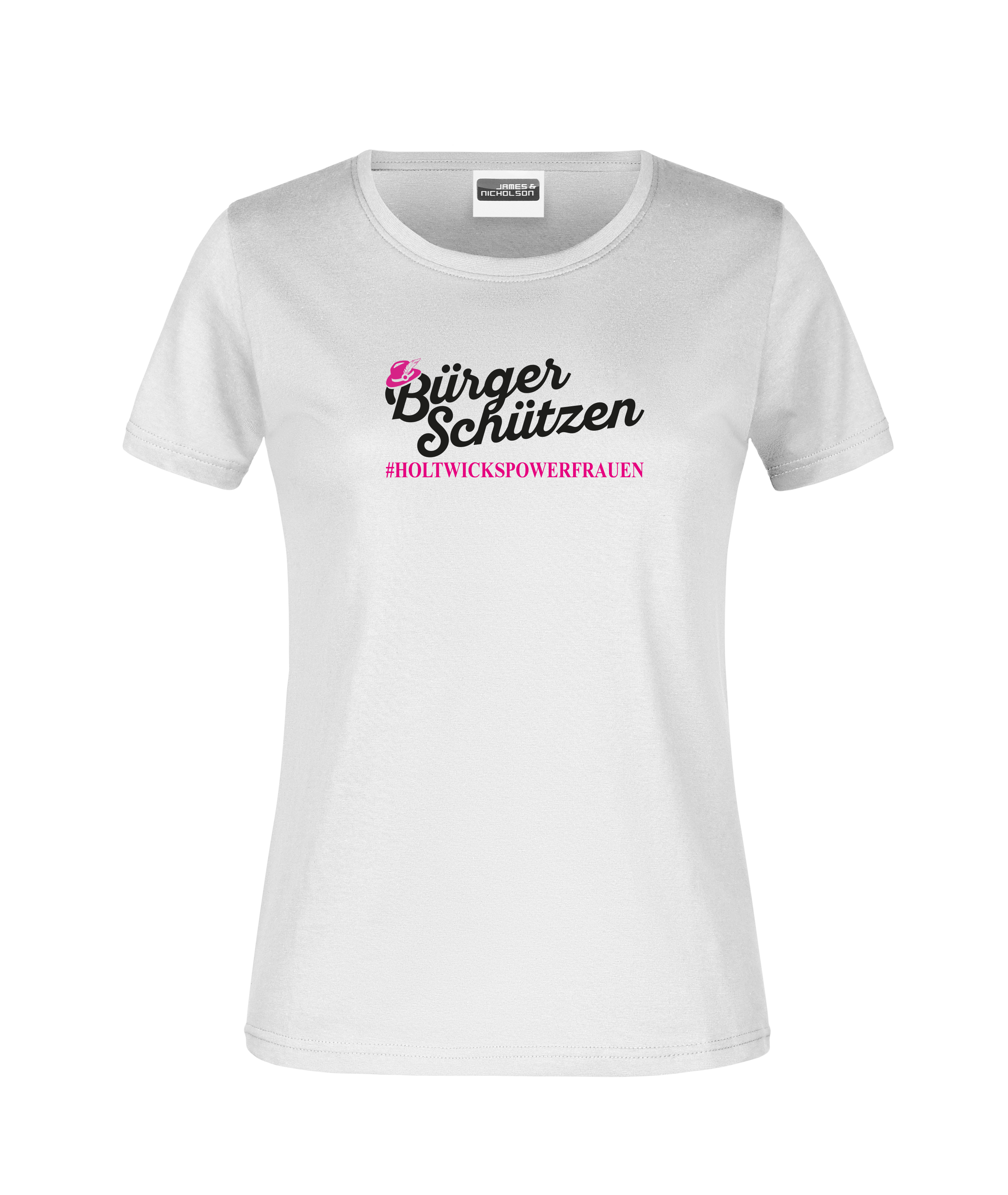 "#Holtwickspowerfrauen" - Damen-T-Shirt