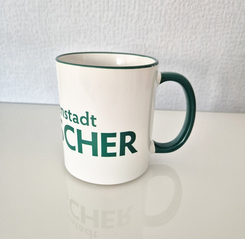"Gescher"-Tasse mit Logo "Gescher"-Tasse mit Logo