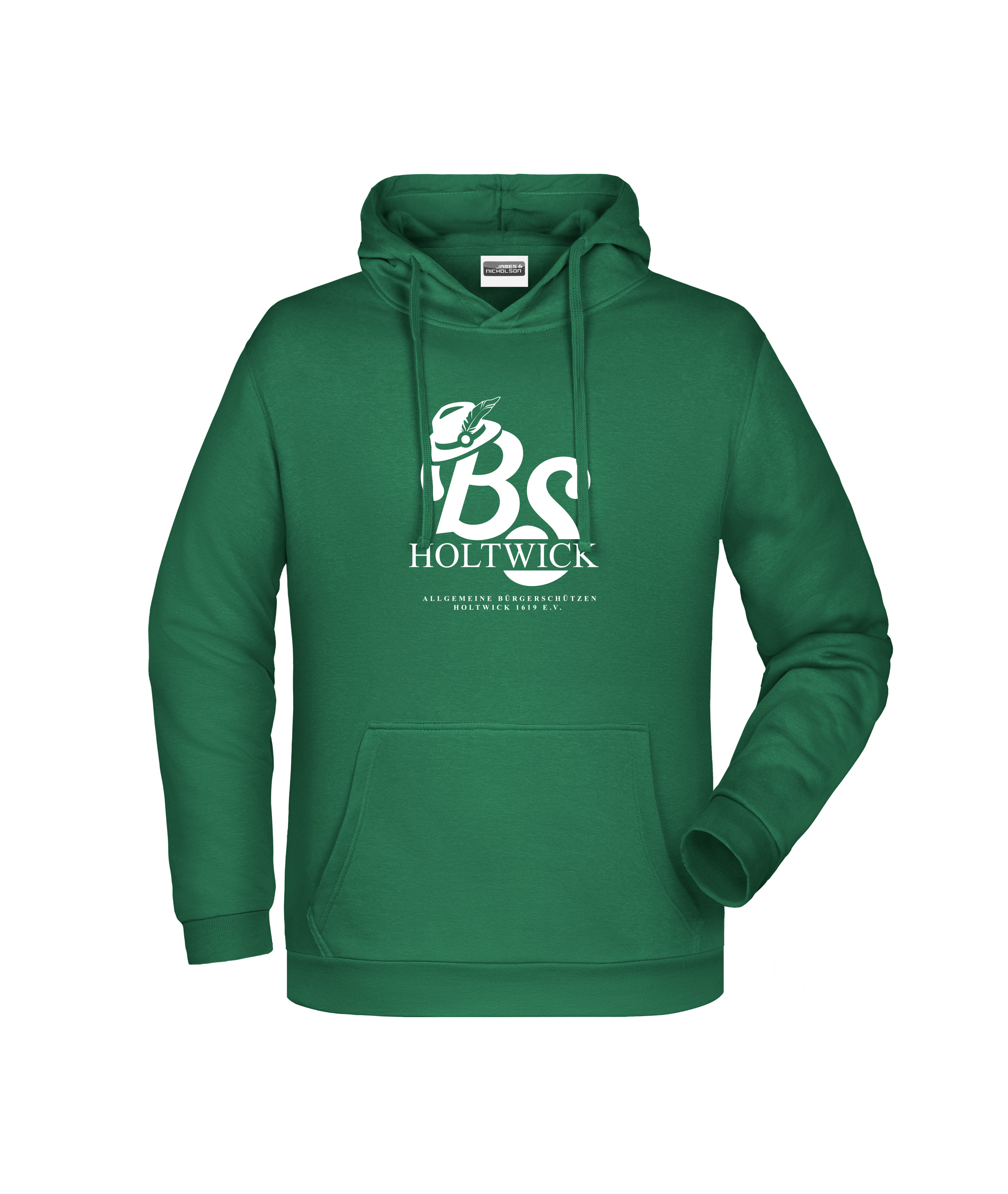 "Bürgerschützen-Holtwick" - Herren-Hoodie 