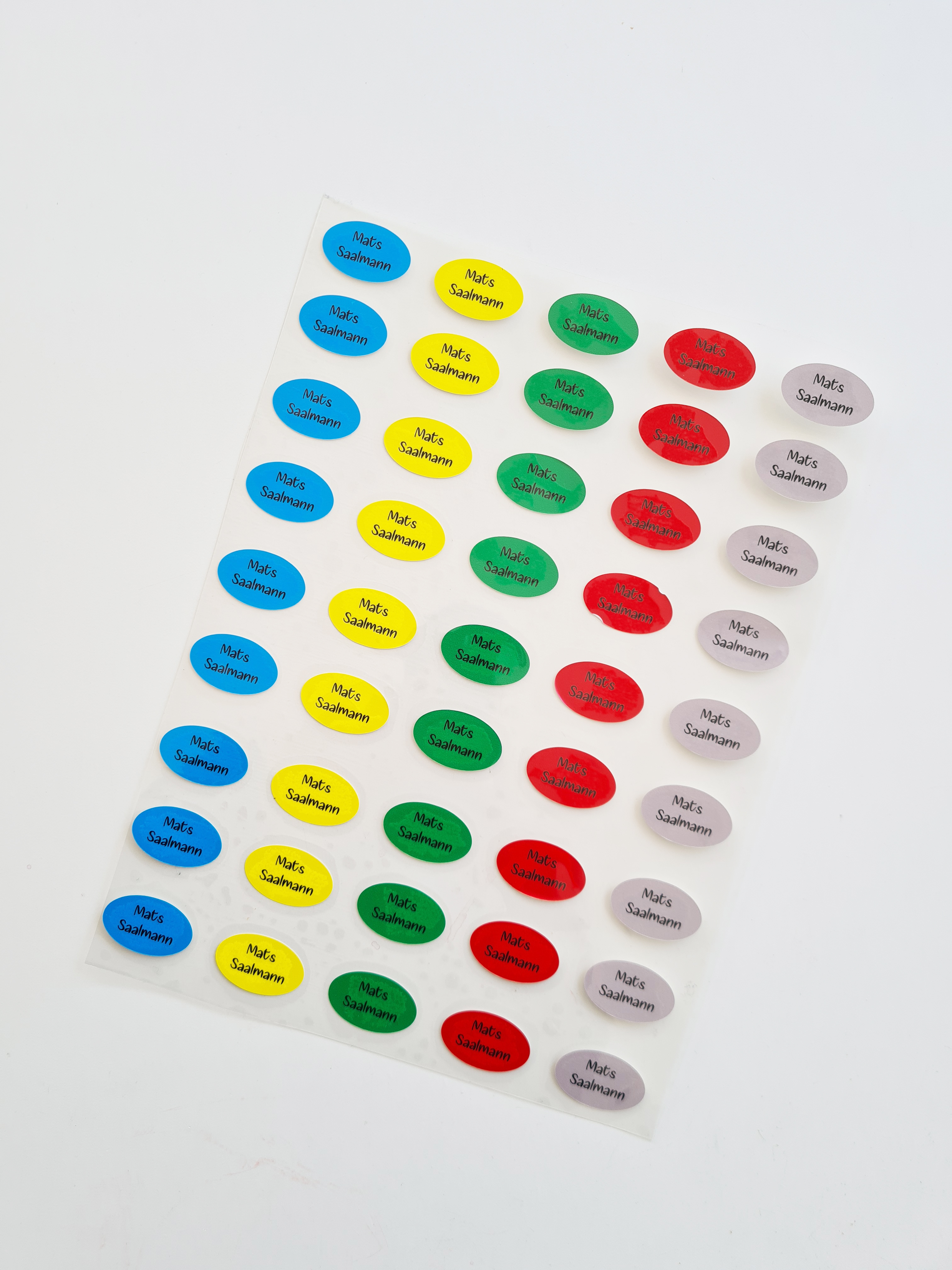 Bügeletiketten mit Name oder Größe Bügeletiketten mit Name oder Größe