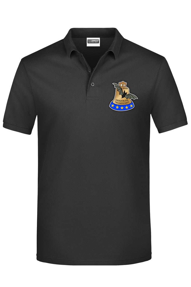 ""Grenzenlose Freundschaft" - Herren-Poloshirt